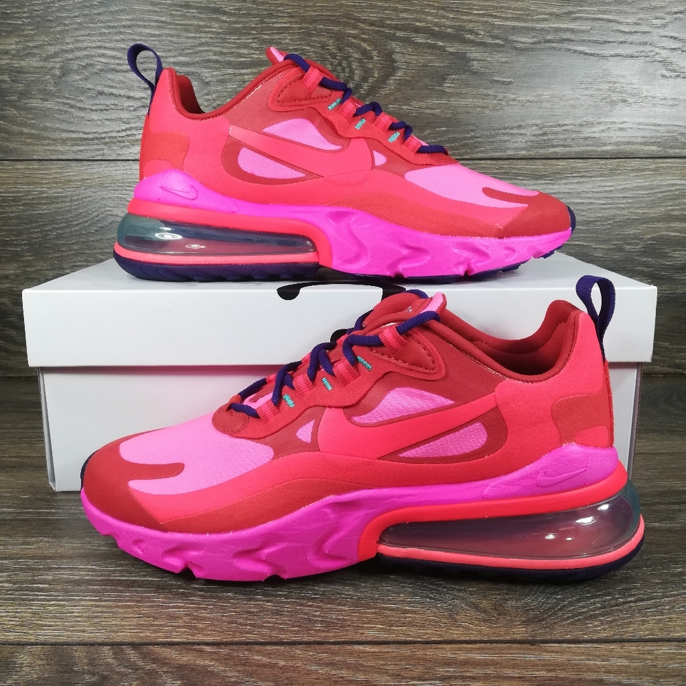 COPY - NEW Nike Air Max 270 React 'Mystic Red Pink Blast'